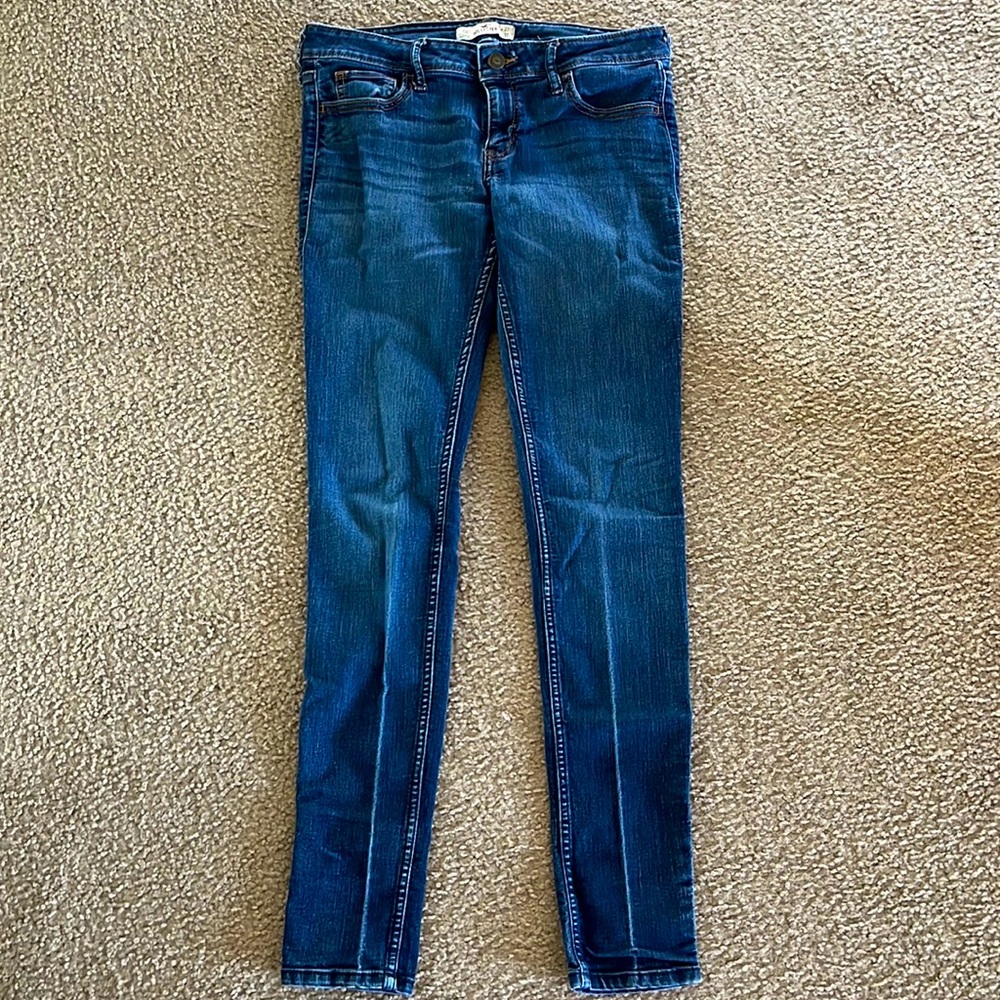 Hollister vintage super skinny medium wash jeans